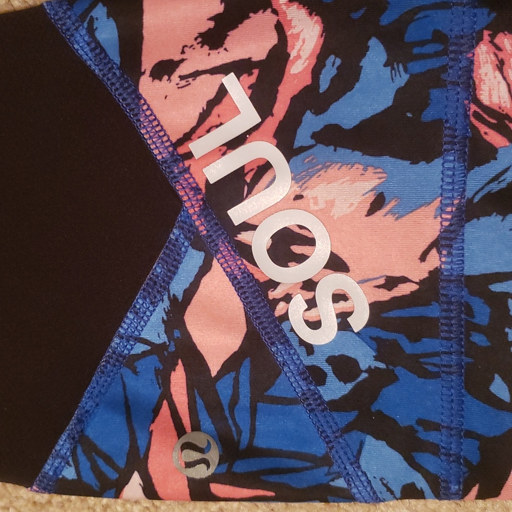 Lululemon x Soul Cycle Pace Revival Paint Storm Crops - Picture 5 of 15